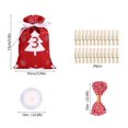 thumbnail image 5 of 1 Set Christmas Gift Bags,christmas Drawstring Gift Bags Advent Calendar Bags For Xmas Party Supply, 5 of 5