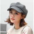 thumbnail image 4 of Newsboy Hats for Women, Women Newsboy Hat Trucker Hat Beret Newsboy Caps Retro Fashion Winter Hats for Women 2025, 4 of 8