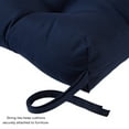 thumbnail image 4 of Sunbrella Canvas Navy 44 x 17 in. Outdoor Swing/Bench Cushion by Greendale Home Fashions, 4 of 9