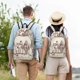 thumbnail image 4 of Easygdp Cowboys Riding Horses Mochila de Lona Resistente para Laptop, Compatible con Laptops de 15 a 17 pulgadas, Ideal para Escuela, Trabajo y Viajes-Medium, 4 of 5