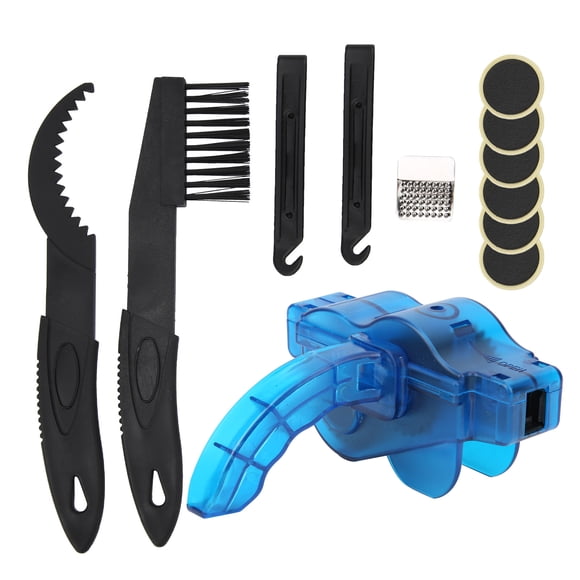 Bicycle Chain Cleaning Kit, Bike Washing Repair Tools, Bike Maintenance Accessory, Bicycle Chain Brush Kit, Easy to Use Reusable for Home Bicycle Repair Shop