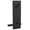 Black, variant on Schlage FCT59-LAT-CEN Custom Latitude Single Cylinder Full Plate Interior Pack