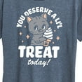 thumbnail image 3 of Instant Message - A Little Treat Kitten  - Women's Short Sleeve Graphic T-Shirt, 3 of 6