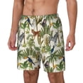 thumbnail image 2 of Uemuo Jungle Animals Pattern Mens Swim Trunks Quick Dry Board Shorts with Mesh Lining, Stretch Beach Shorts Quick Dry No-Chafing Board Shorts-XX-Large, 2 of 9