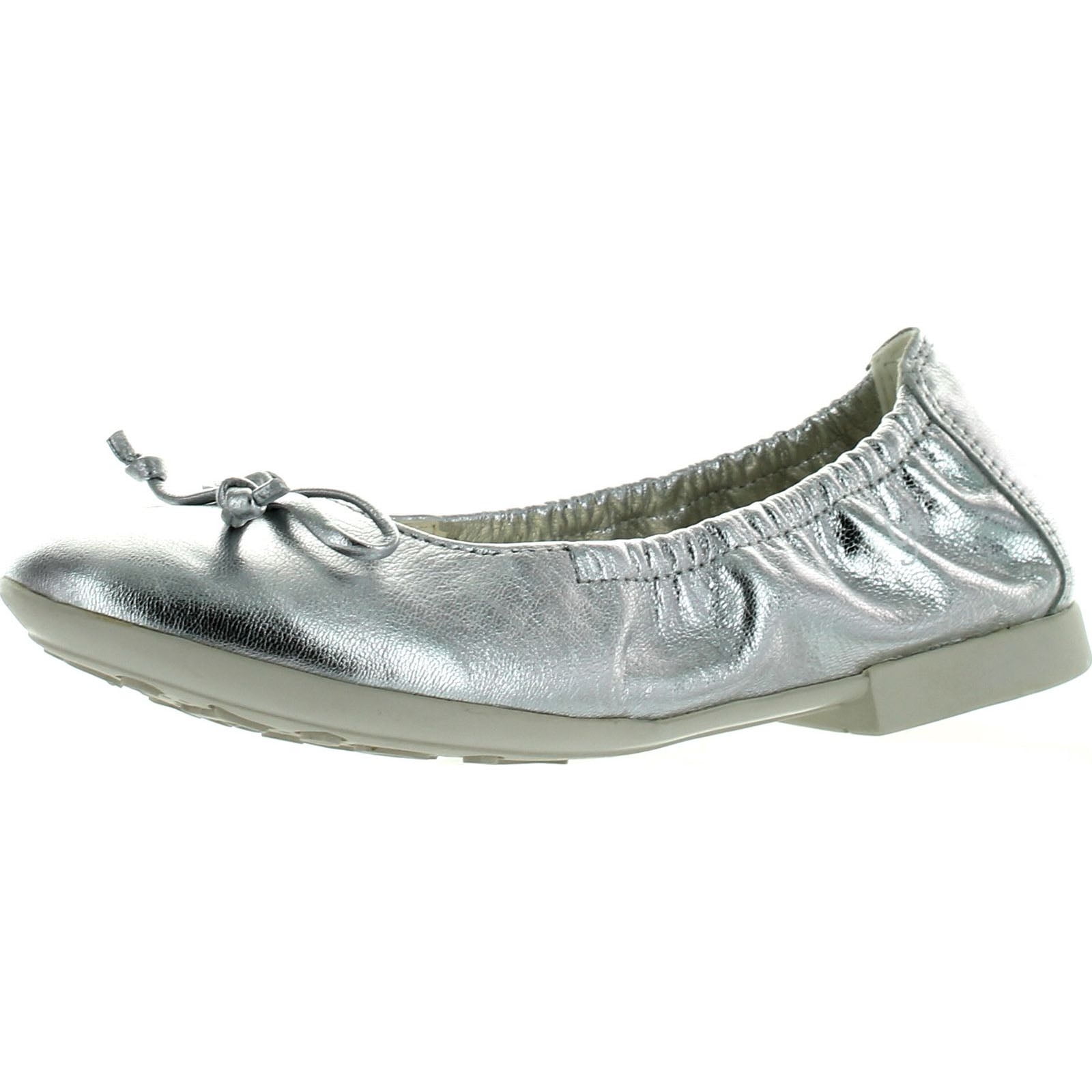 Geox Girls Plie A Fashion Ballet Flats Shoes, Light Grey, 36 - Walmart.com