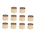 thumbnail image 1 of 10 Piezas Casquillos de Palo de Billar Sharpla Casquillos de Taco de Cobre DIY Liso, 1 of 8
