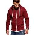 thumbnail image 1 of Sudadera Chamarra Casual Moda Hoodie Con Capucha Fl 122101 S, 1 of 7