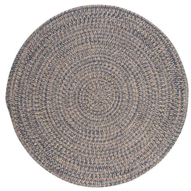 Colonial Mills TE59R036X036 3 ft. Tremont Round Rug, Denim