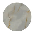thumbnail image 4 of BANET Round Fitted Tablecloth, White Gold Marble Elastic Edge Home Decor Washable Polyester Tablecloth for Living Room Dining Room Use, Fit Round Tablecloth 54"-58, 4 of 8