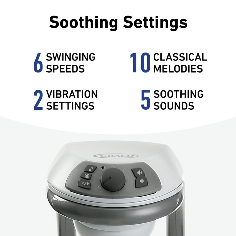 Graco Simple Baby Infant Soothe DuetConnect LX Swing and Portable Bouncer Walmart