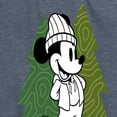 thumbnail image 3 of Mickey & Friends - Mickey Patterned Trees - Women's Short Sleeve Graphic T-Shirt, 3 of 5
