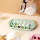 thumbnail image 4 of Molde para hielo de puré congelado con tapa, bandeja de silicona para hielo de dentición con múltiples compartimentos, bandeja de silicona para masticar en el congelador, molde para paletas de, 4 of 5