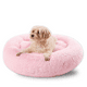 thumbnail image 1 of Camita Bienestar Cama Redonda Antiestrés para Perros Doble Vista Memory Foam Mediana 80cm - Rosa, 1 of 2