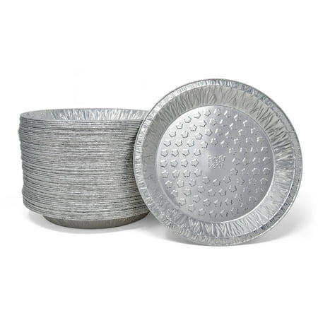 Quiche Plate Fig & Leaf (480 Pack) Premium 9-Inch Pie Pans l 36 Gauge l Disposable Tart Pan Tin Plates Aluminum Foil for Baking Quiche ()