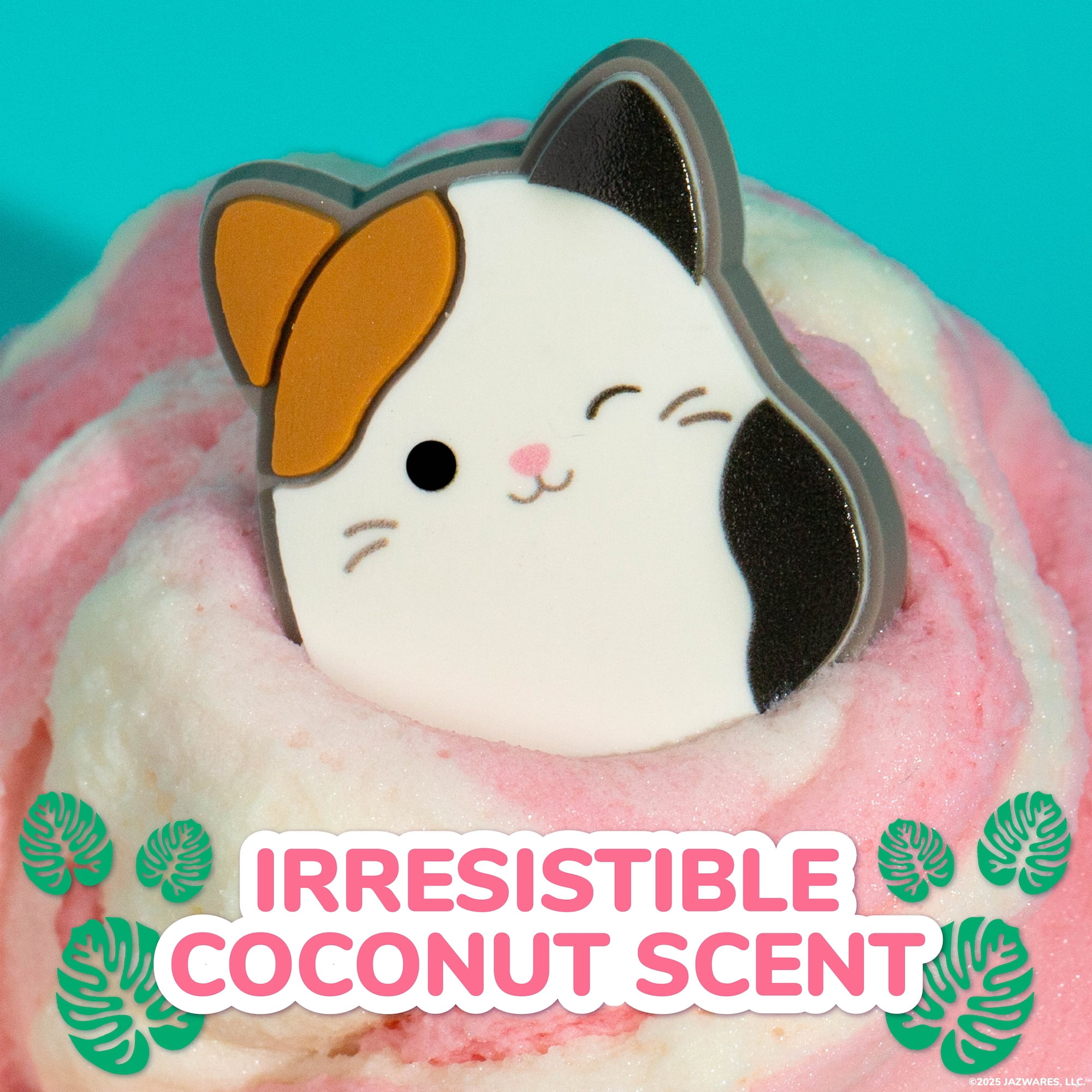 Original Squishmallows™ Cam The Cat Premium Cloud Slime, Coconut-Scented