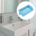 thumbnail image 2 of Unique Bargains 1 Pc Soap Dish High Elastic Mesh Soap Holder for Bathroom Blue, 2 of 6