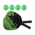thumbnail image 1 of Pickleball Paddle, 4 Pickleballs with Bag, Pickleball Racket, Men, Women, Adults, 1 of 8