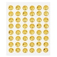 thumbnail image 2 of CousinDIY Acrylic Adhesive Gems 10mm-Gold, 2 of 5