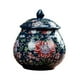 thumbnail image 5 of Tarros de jengibre redondos Chinoiserie, tarros de almacenamiento de cerámica con tapas selladas, para decoración del hogar/cocina/mesa , azul BLESIY Tarro de jengibre, 5 of 8