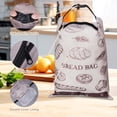 thumbnail image 5 of NiHome 2PCS Reusable Bread Storage Bags for Homemade Bread, 17"x12" Large Capacity Double-Layer Protection with Waterproof & Oil-Resistant Lining, Food-Grade for Sourdough, Buns, Croissants, Pretzels, 5 of 8