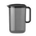 thumbnail image 2 of Water Pitcher Transparent Large Capacity Plastic High Temperature Resistant Drink Pitcher Jug for Teas Juices Lemonade Smooth Pouring, 2 of 8