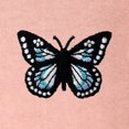 thumbnail image 2 of Dalix Butterfly Embroidery Relaxed Crewneck Sweatshirt Soft Fleece Fit Lounge Womens in Pink XS X-Small, 2 of 5