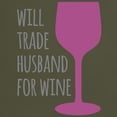 thumbnail image 3 of CafePress - Husband For Wine Dark T Shirt - Men's Classic Graphic Cotton T-Shirt, 3 of 4