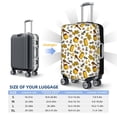 thumbnail image 6 of Balery Luggage Cover Cute Bee Print Suitcase Covers for Luggage Elastic Washable Suitcase Protector Fits 18-32 Inch Luggage-Small, 6 of 9