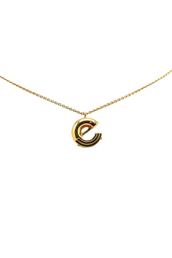 Pre-Owned Louis Vuitton LV&ME Necklace M61060 Gold Plated Women's LOUIS VUITTON