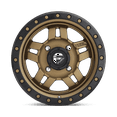 thumbnail image 3 of Fuel UTV Aluminum Rim D583 ANZA 4+3 14X7in Matte Bronze with Black Bead Ring Finish, D5831470A544, 3 of 3