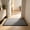 Gray, variant on Wear-Proof Entrance Mat for Front Doors, 18" x 30" Polyester Anti-Skid Rubber Backing, Sand-Trapping Dirt-Removing Checkered Rug, Gray Red Yellow Black Entryway Floor Mat