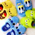 thumbnail image 4 of Disney Cartoon Plush Slippers In Autumn And Winter Creative Alien Stitch Winnie The Pooh Soft Home Slippers 35-38 Yards Cute, 4 of 5