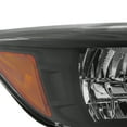 thumbnail image 5 of AKKON - Fits 2013-2016 Ford Escape SUV Halogen Type Black Headlights w/ Amber Side Headlamps Pair Replacement, 5 of 6