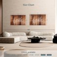thumbnail image 3 of Elephant Stock Faith Typography Wall Art - Horizontal Canvas Wall Art - Living Room Wall Decor - Inspirational And Typography Canvas - Brown And White Decor - 51" x 34", 3 of 4