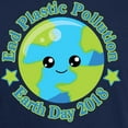 thumbnail image 3 of CafePress - Earth Day 2018 | End Plastic Pollution T Shirt - Men's Classic Graphic Cotton T-Shirt, 3 of 4