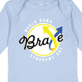 thumbnail image 4 of Inktastic World Down Syndrome Day Brave Boys or Girls Long Sleeve Baby Bodysuit, 4 of 5