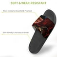 thumbnail image 3 of Horror Freddy Krueger Shower Slippers for Women & Men Non-Slip House Shoes Slide Sandals for Bathroom Home Beach Travel Dorm, 3 of 8
