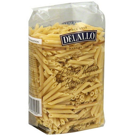 DeLallo Rigate Penne, 1 lb (Pack of 16)