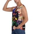 thumbnail image 3 of My Hero Academia Men's Tank Top Lightweight Summer Sleeveless Tee Shirt Muscle Tank Tops Workout T-Shirts Casual Athletic Undershirts, 3 of 7