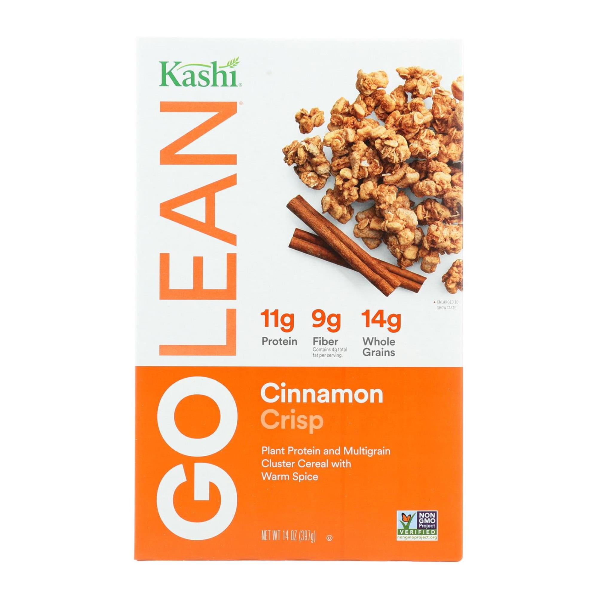 Kashi Go Lean Cinnamon Crisp Cereal, 14 Oz, 12 Ct