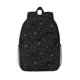thumbnail image 1 of Easygdp Spider Web Black Mochila Ligera de 15 Pulgadas para Estudiantes, Mochila Cómoda para la Escuela y Viajes, Correas Ajustables, 1 of 6