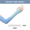 thumbnail image 2 of Mangas de brazo de protección solar UV para cubrir brazos para mujeres hombres mangas de enfriamiento de compresión, 2 of 5