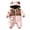 Pink-rOya0, variant on OJSFQUFP Baby Winter Hooded Snowsuit Cute Bear Ear Padded Jumpsuit Color Block Cartoon Print Warm for Boys Girls