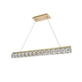 thumbnail image 5 of Valetta 42 inch LED linear pendant in gold, 5 of 9