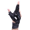 thumbnail image 1 of Guantes de pesca LED de medio dedo Iluminación deportiva Guantes de senderismo para acampar al aire libre Tmvgtek pescar, 1 of 7