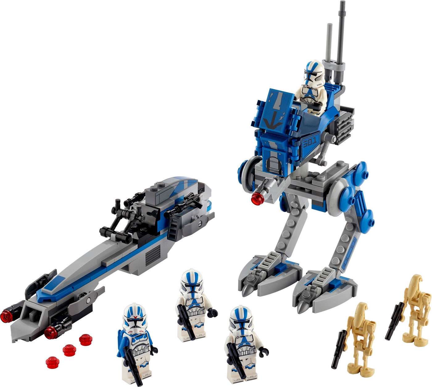 Pre-Owned Star Wars 501st Legion Clone Troopers Set LEGO 75280