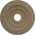 thumbnail image 5 of Ekena Millwork 17 5/8"OD X 3 5/8"ID X 1 7/8"P Orleans Ceiling Medallion (Fits Canopies up to 4 5/8"), Hand-Painted Frost, 5 of 7