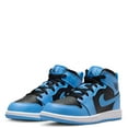 thumbnail image 3 of Little Kid's Jordan 1 Mid University Blue/Black-White (DQ8424 401) - 11.5, 3 of 8