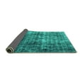 thumbnail image 2 of Ahgly Company Indoor Rectangle Persian Turquoise Blue Bohemian Area Rugs, 2' x 5', 2 of 4