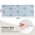 thumbnail image 5 of Blue Ethnic Mandala Pattern Kitchen Rug Mat,Kitchen Runner Rugs Non Skid Washable,Decorative Kitchen Floor Mats for Kitchen,Sink,Laundry,17"X47", 5 of 5